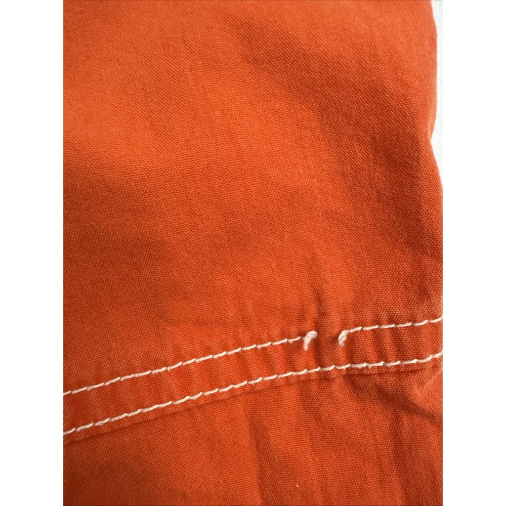 Baby Boden Toddler Boys Orange Long Cargo Shorts Pull On Elastic Waist, 18-24 M - Picture 5 of 5